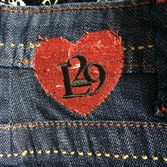 Looney Tunes Womens Jeans Sz 9 x 31 Straight Embroidered Tweety Bird Denim Lot29 - Picture 4 of 7